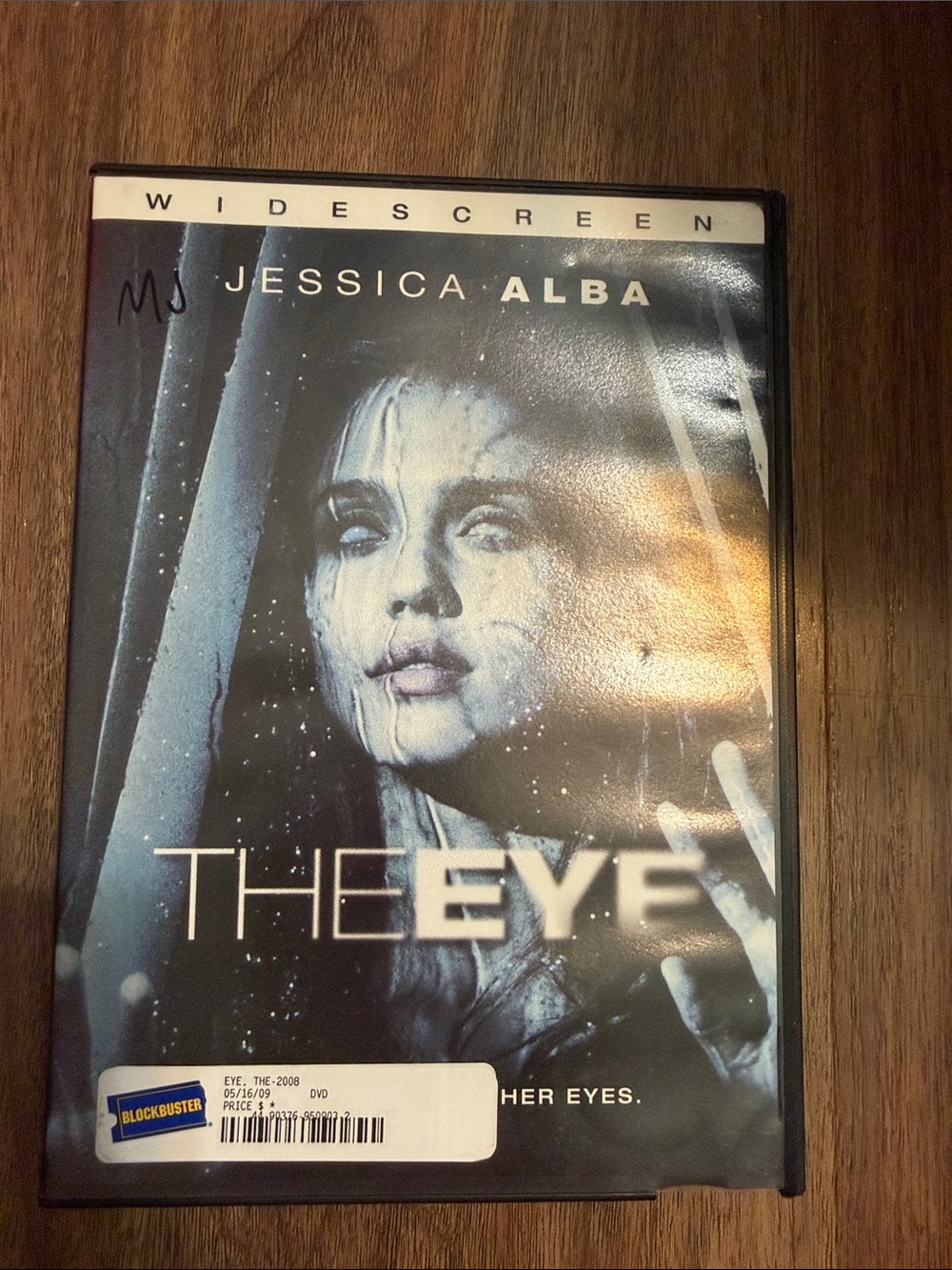 Horror DVD: The Eye with Jessica Alba